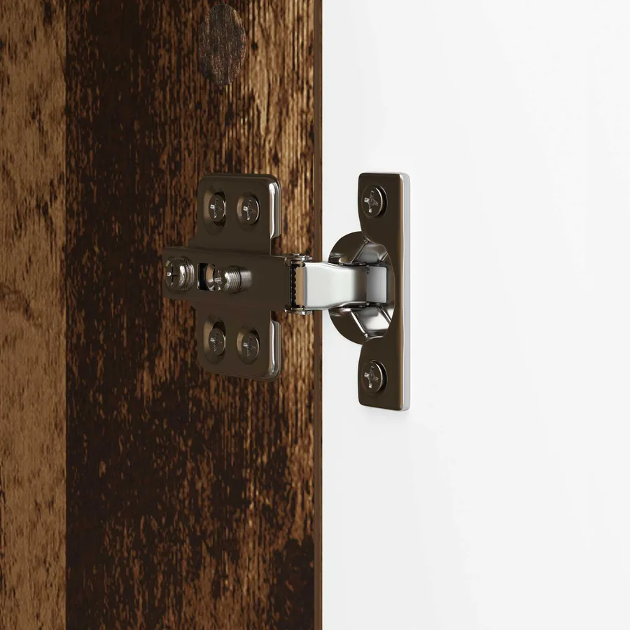 Meuble TV Bois ancien 99 x 34,5 x 50 cm Bois d'ingénierie - 9