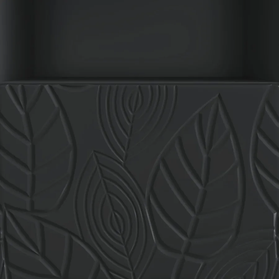 Meuble TV 102 x 34,5 x 50 cm Noir Bois d'ingénierie - 9