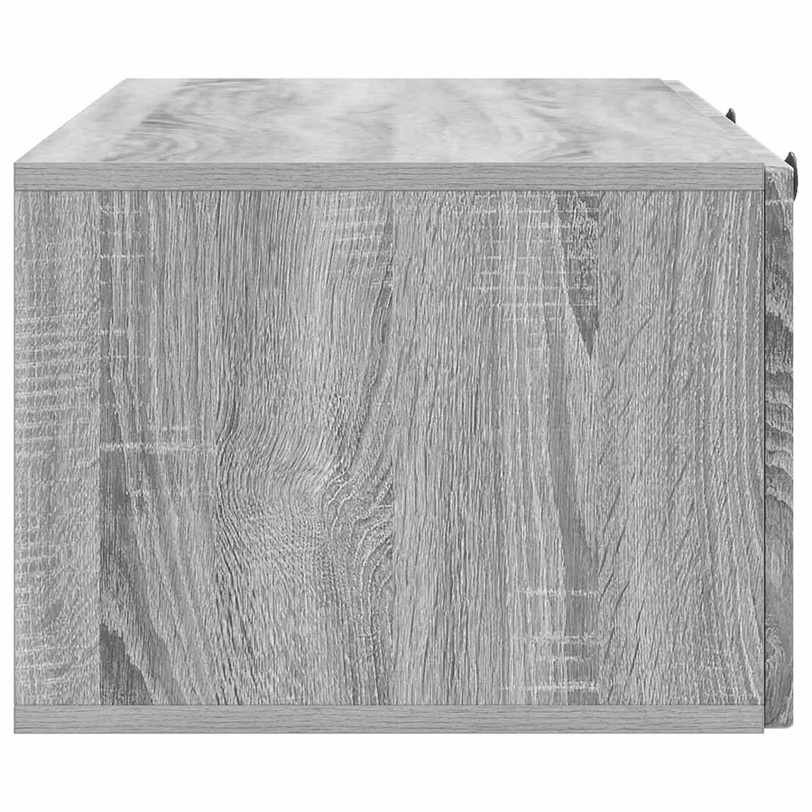 Meuble TV mural Sonoma gris 99 x 41 x 30 cm Bois d'ingénierie - 7