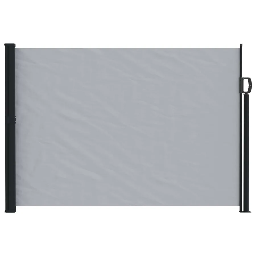 Store latéral rétractable Gris 500 x 140 cm Polyester - 2