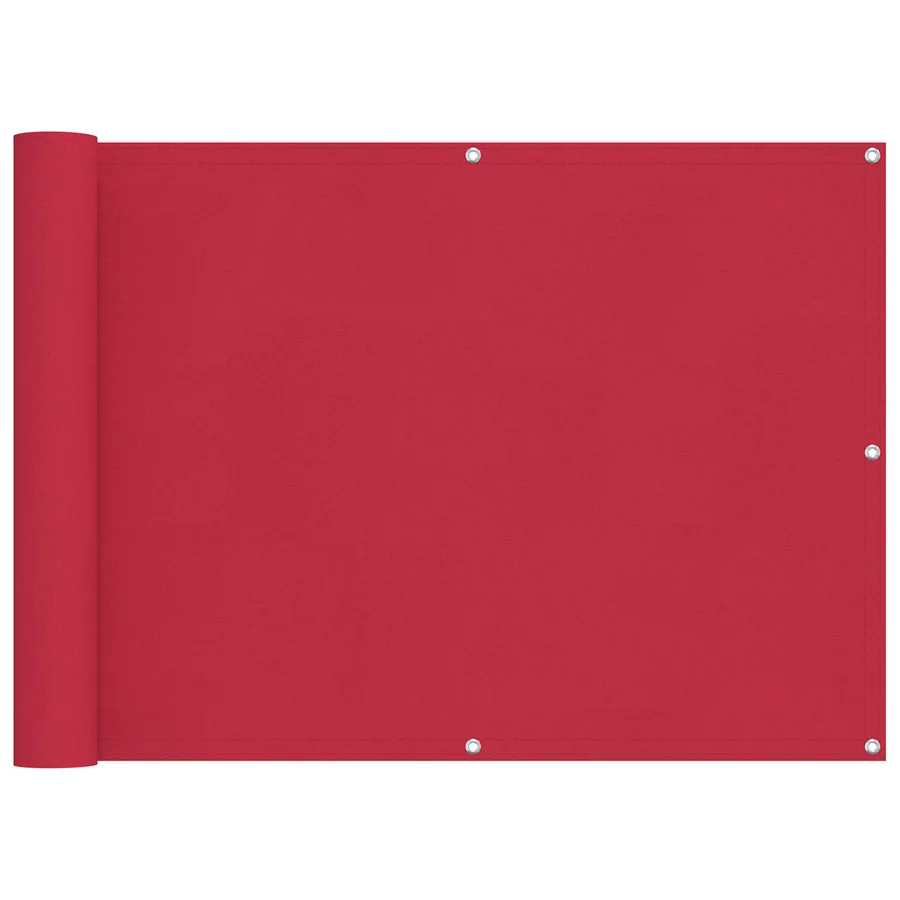 Écran de balcon Bordeaux 75 x 200 cm Oxford alu enduit de PU - 2