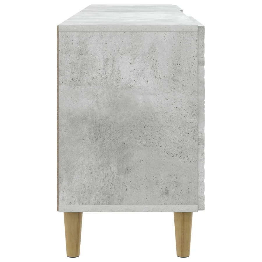 Meuble TV 150 x 31 x 50 cm Gris béton Bois d'ingénierie - 6
