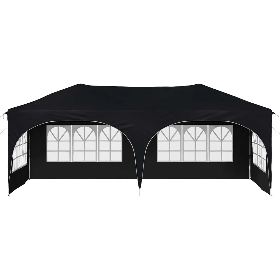 Tente de fête pop-up 575 x 288 x 245 cm Anthracite Tissu Oxford - 5