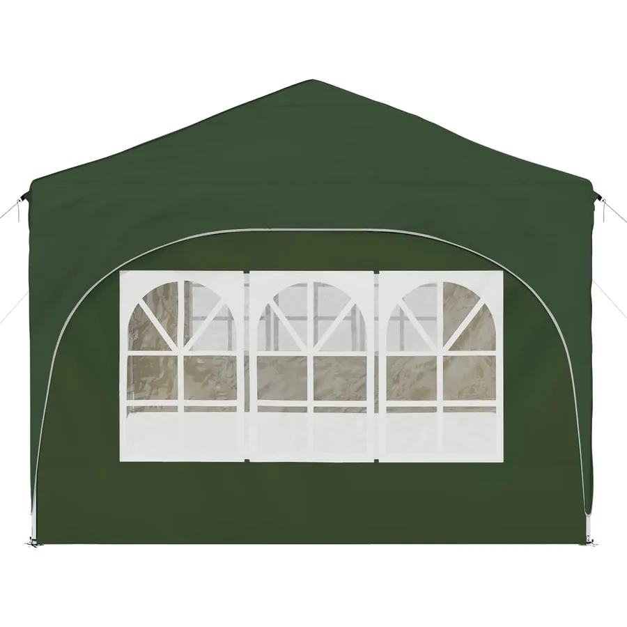 Tente de fête pop-up 575 x 288 x 245 cm Vert Tissu Oxford - 6