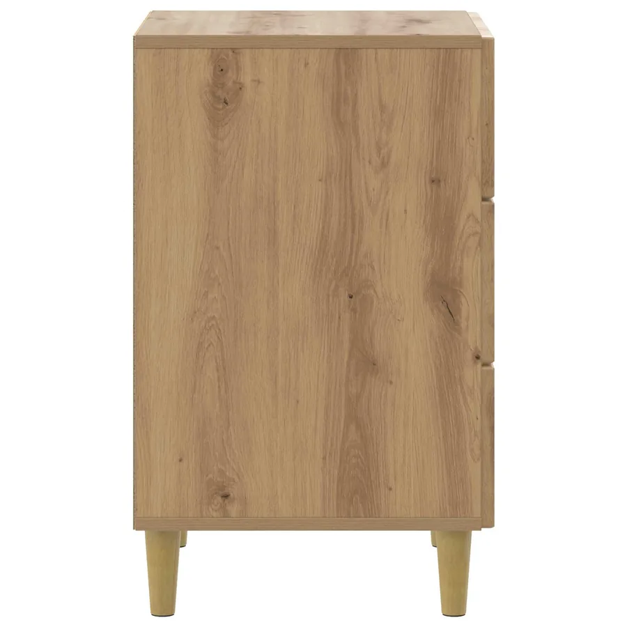 Cabinet de chevet Chêne artisanal 43 x 41 x 66,5 cm - 6