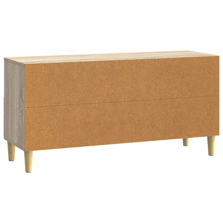 Meuble TV 102 x 34,5 x 50 cm Chêne Sonoma Bois d'ingénierie - 7