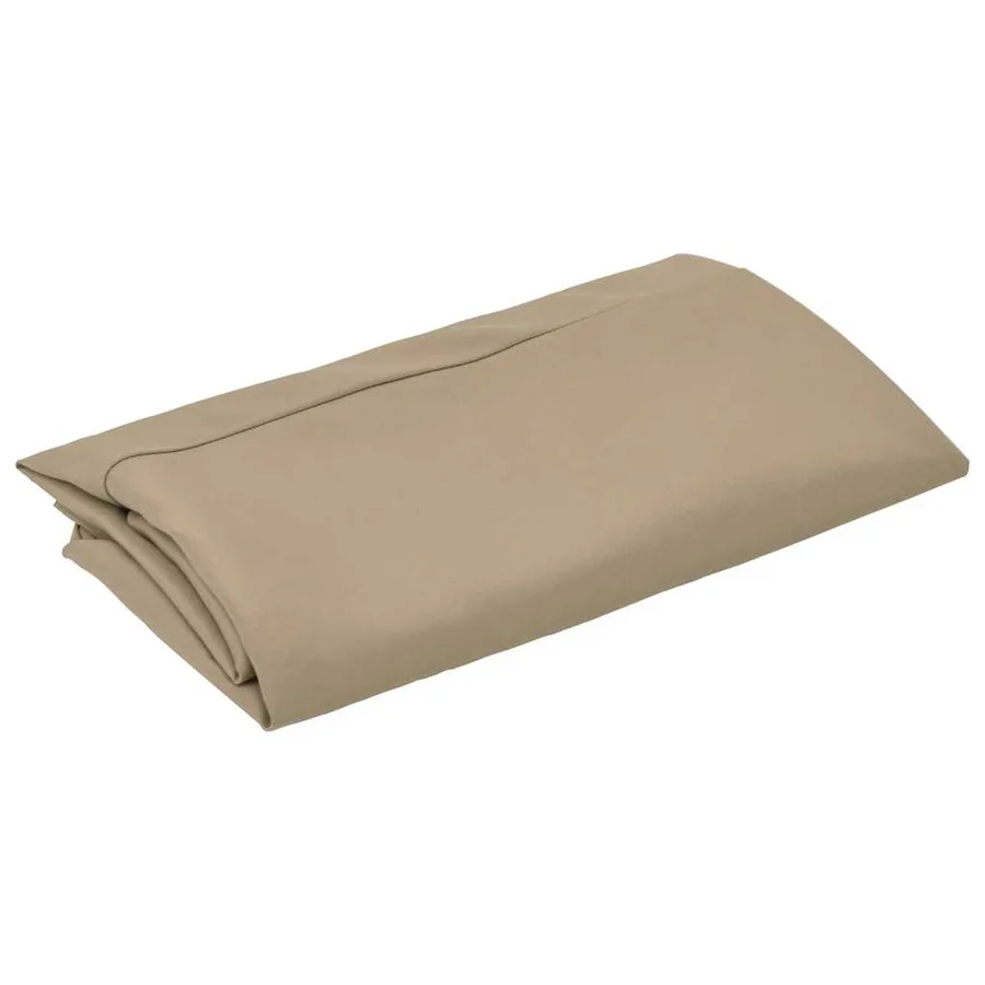 Tissu de remplacement pour parasol d'extérieur Taupe 300 cm - 3