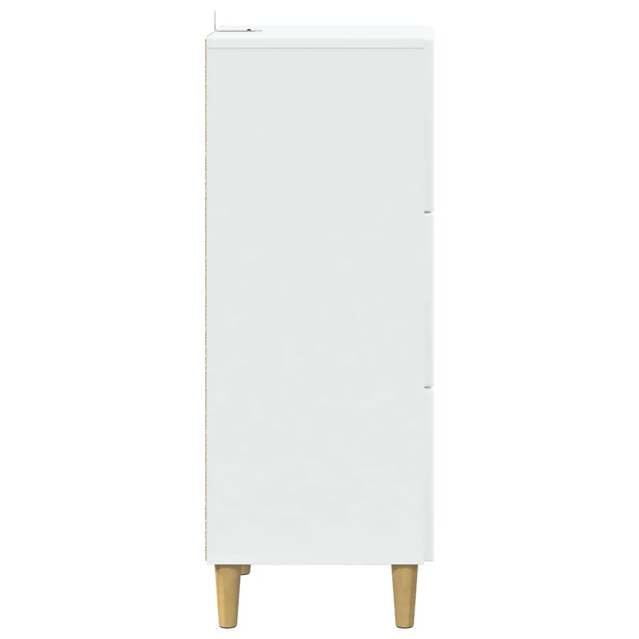 Armoire à tiroirs Blanc 33 x 34,5 x 90 cm Bois d'ingénierie - 7