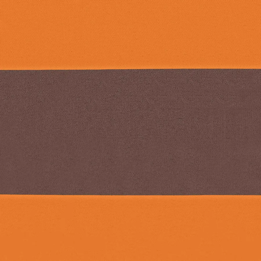 Écran de balcon Orange et marron 110 x 200 cm Tissu Oxford - 7