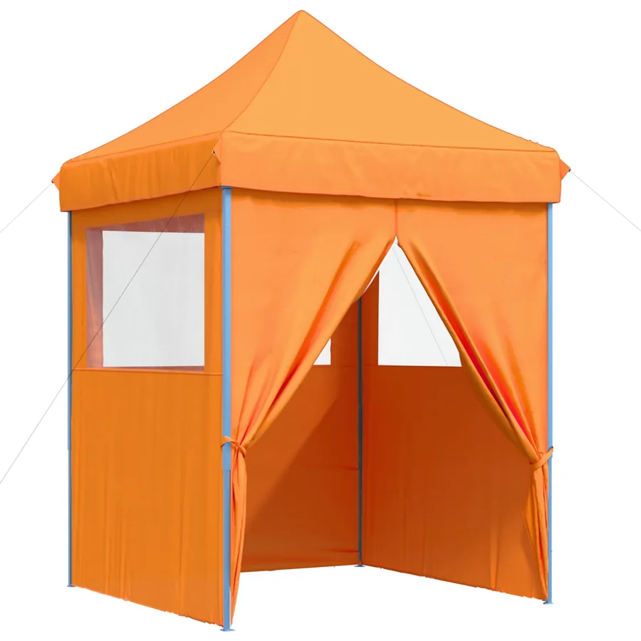 Tente de fête Orange 200 x 200 x 306 cm Tissu Oxford - 3