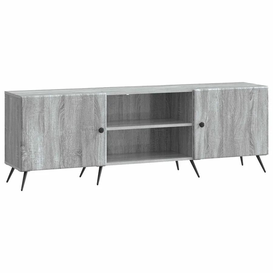 Meuble TV 150 x 31 x 50 cm Sonoma gris Bois d'ingénierie - 2