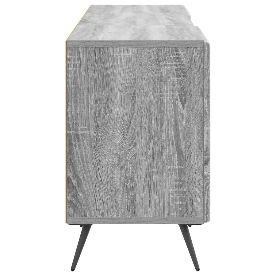 Meuble TV 150 x 31 x 50 cm Sonoma gris Bois d'ingénierie - 7