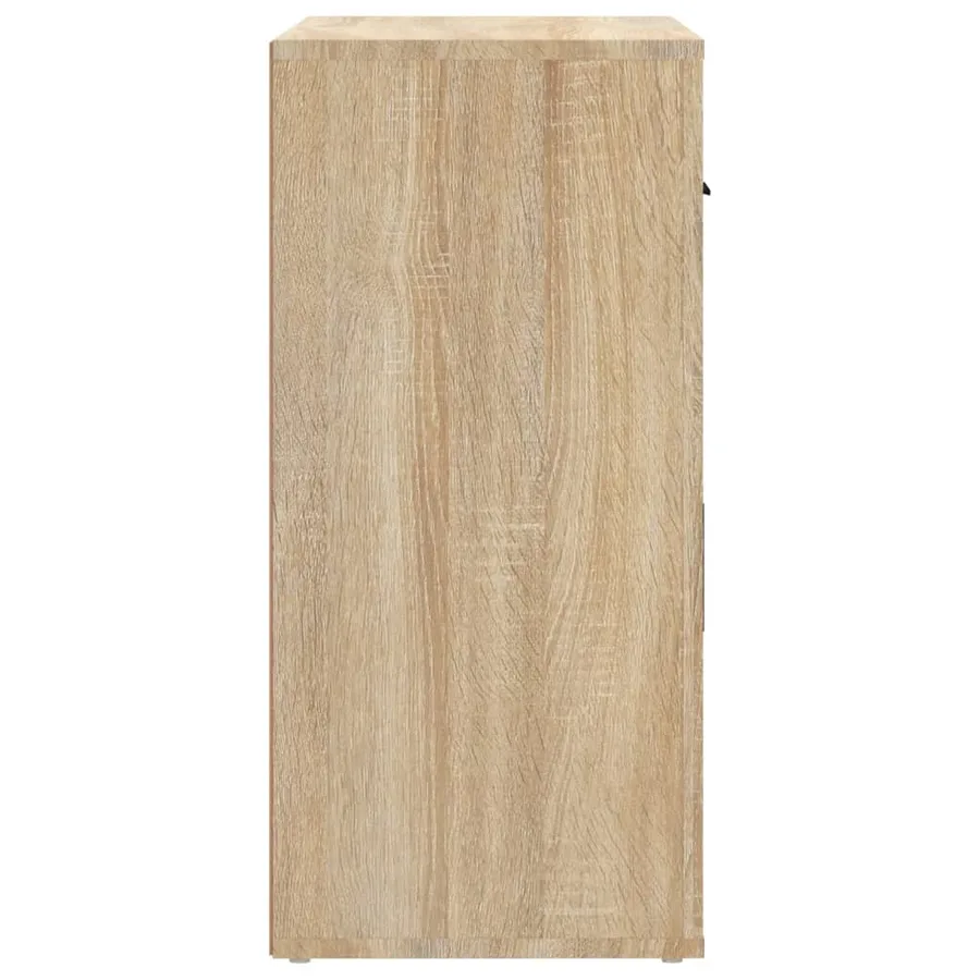 Buffet Chêne sonoma 80x33x70 cm Bois d'ingénierie - 5
