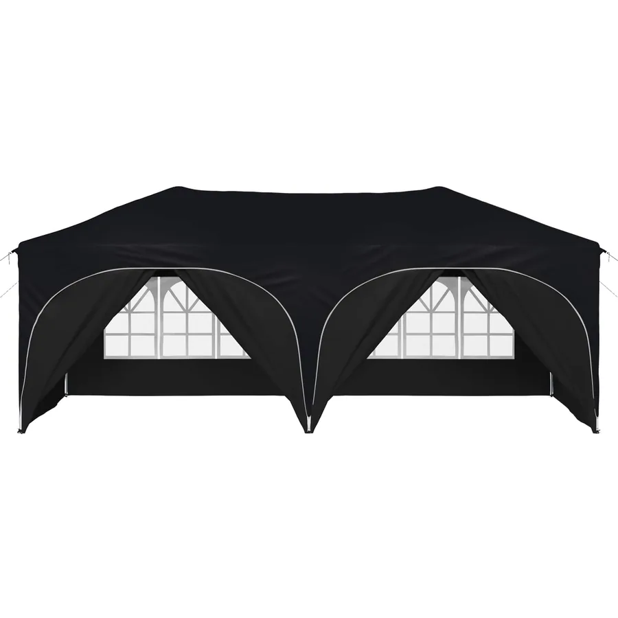 Tente de fête pop-up 575 x 288 x 245 cm Anthracite Tissu Oxford - 6