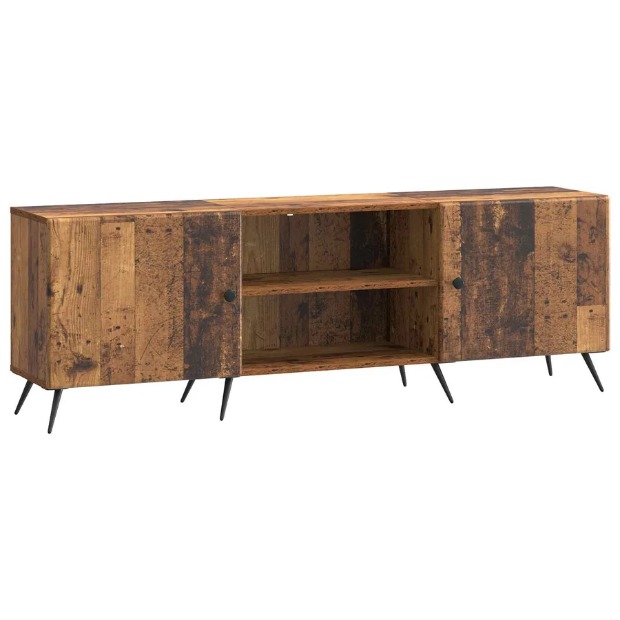 Meuble TV Bois ancien 150 x 31 x 50 cm Bois d'ingénierie - 2