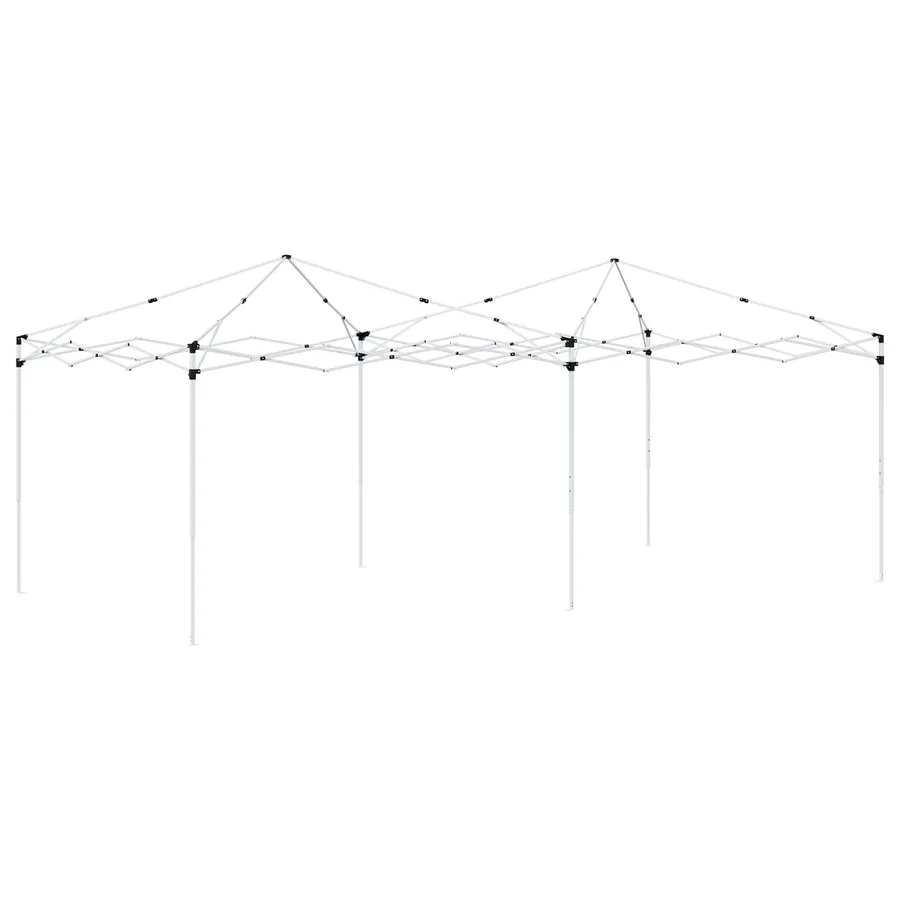 Tente de fête pop-up 575 x 290 x 245 cm Vert - 4