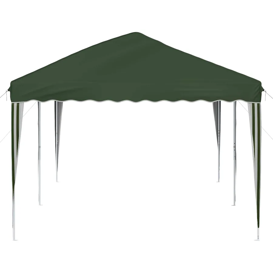 Tente de fête pop-up 575 x 290 x 245 cm Vert - 6