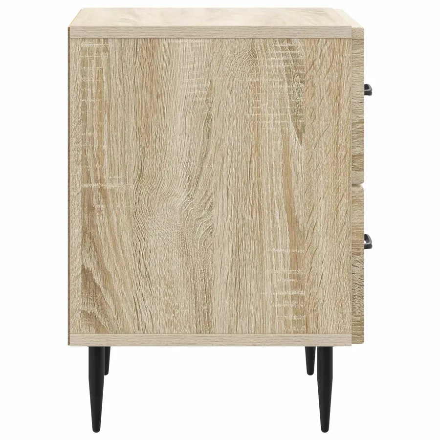 Cabinet de chevet avec tiroir Chêne Sonoma 43 x 34,5 x 47,5 cm - 6