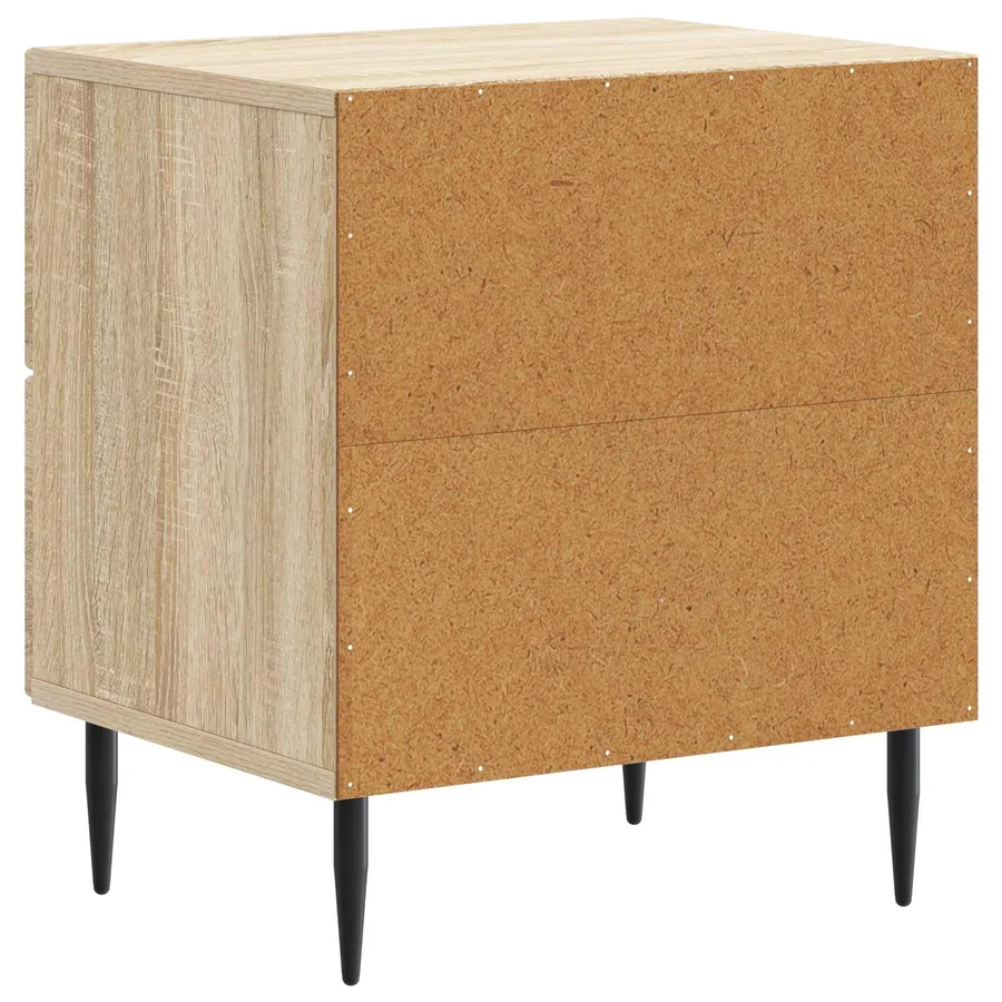 Cabinet de chevet avec tiroir Chêne Sonoma 43 x 34,5 x 47,5 cm - 7