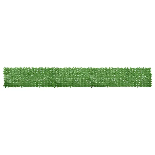 Écran de balcon avec feuilles vert 600x75 cm