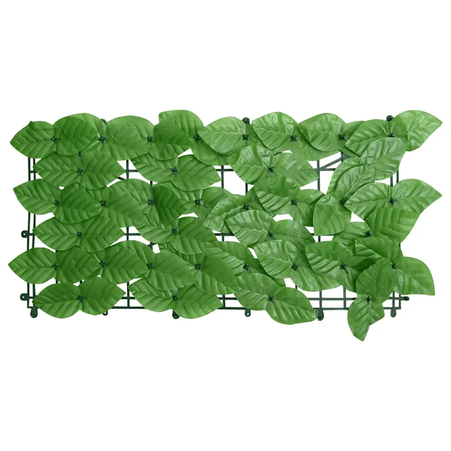 Écran de balcon avec feuilles vert 600x75 cm - 2