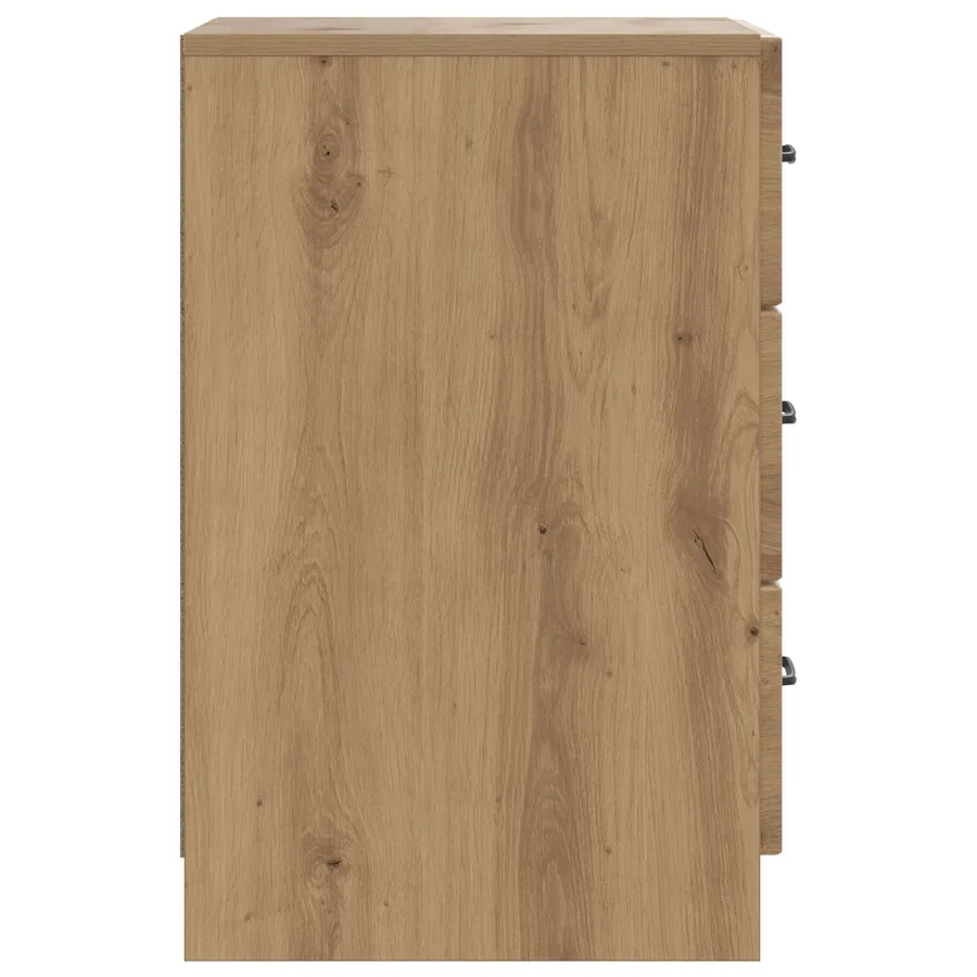 Cabinet de chevet Chêne artisanal 43 x 41 x 63,5 cm - 6