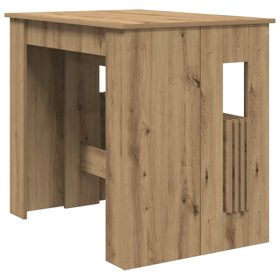 Table à dîner Chêne artisanal 180 x 85 x 75 cm - 5
