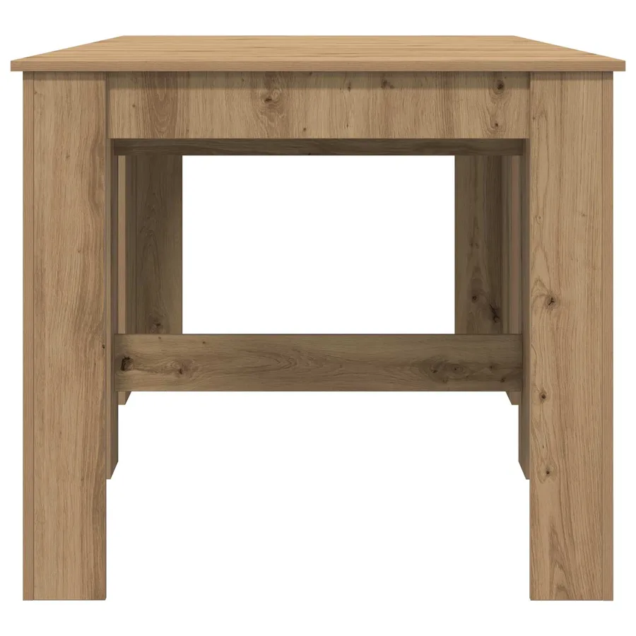 Table à dîner Chêne artisanal 180 x 85 x 75 cm - 7