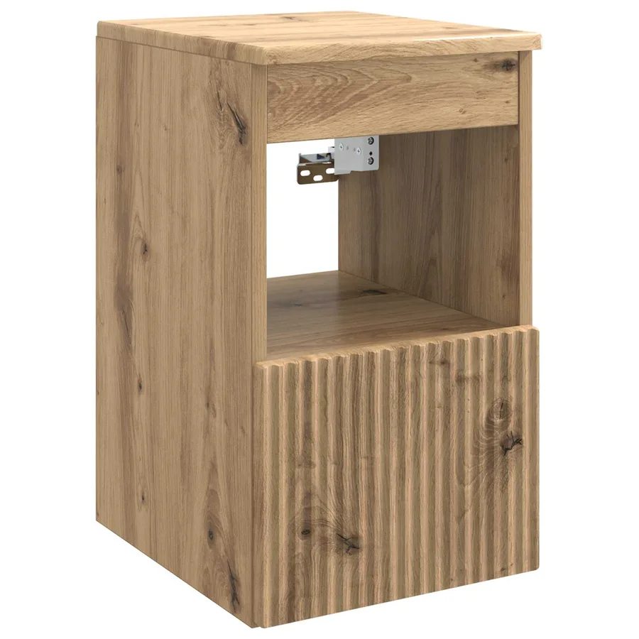 Armoire de salle de bain Chêne artisanal 30 x 35 x 50 cm - 2