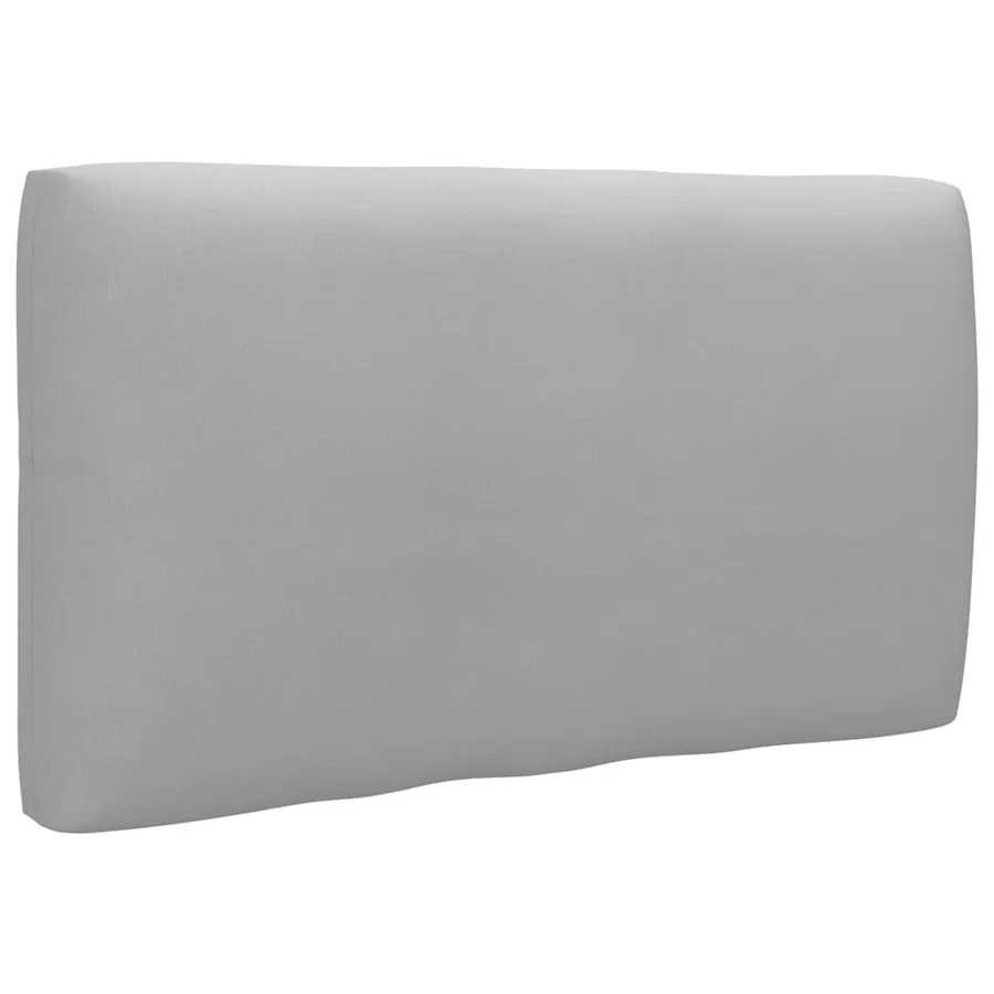 Canapé d'angle palette de jardin Gris Bois de pin imprégné - 5