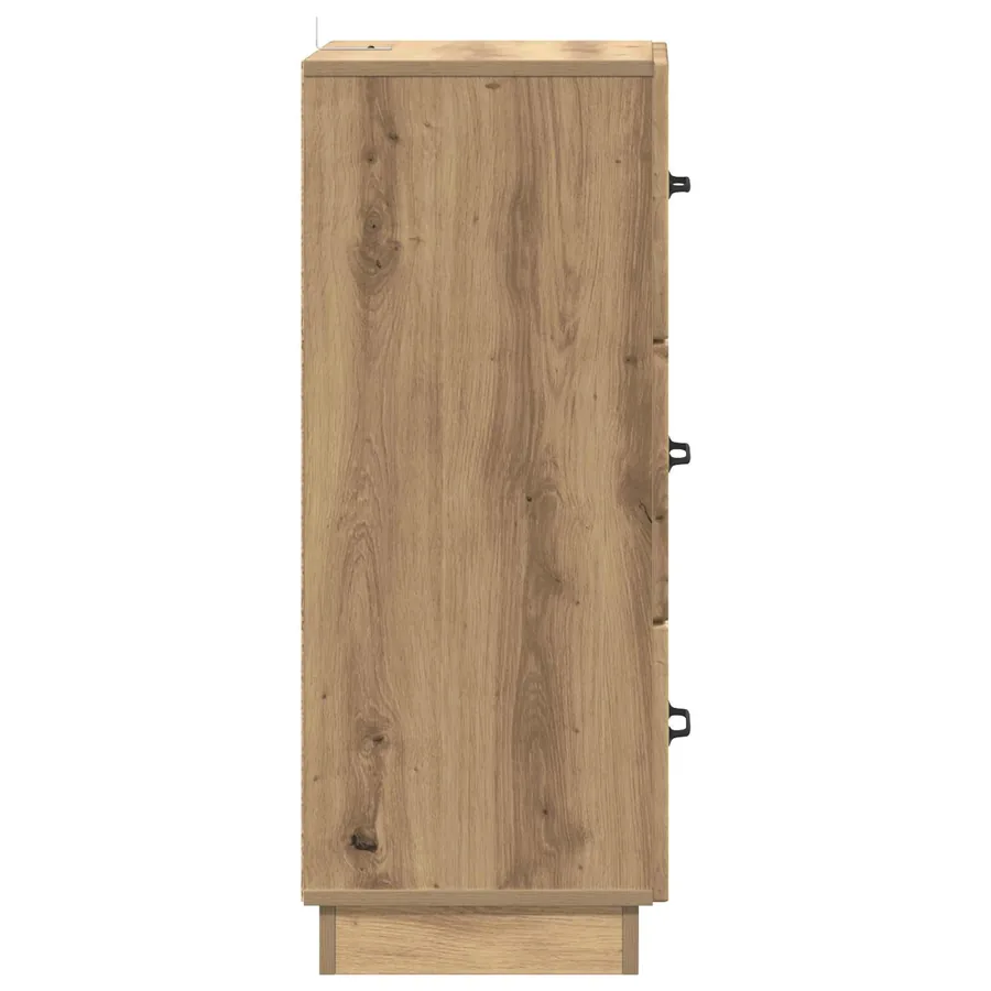 Armoire à tiroirs 33 x 34,5 x 87 cm Bois d'ingénierie - 7