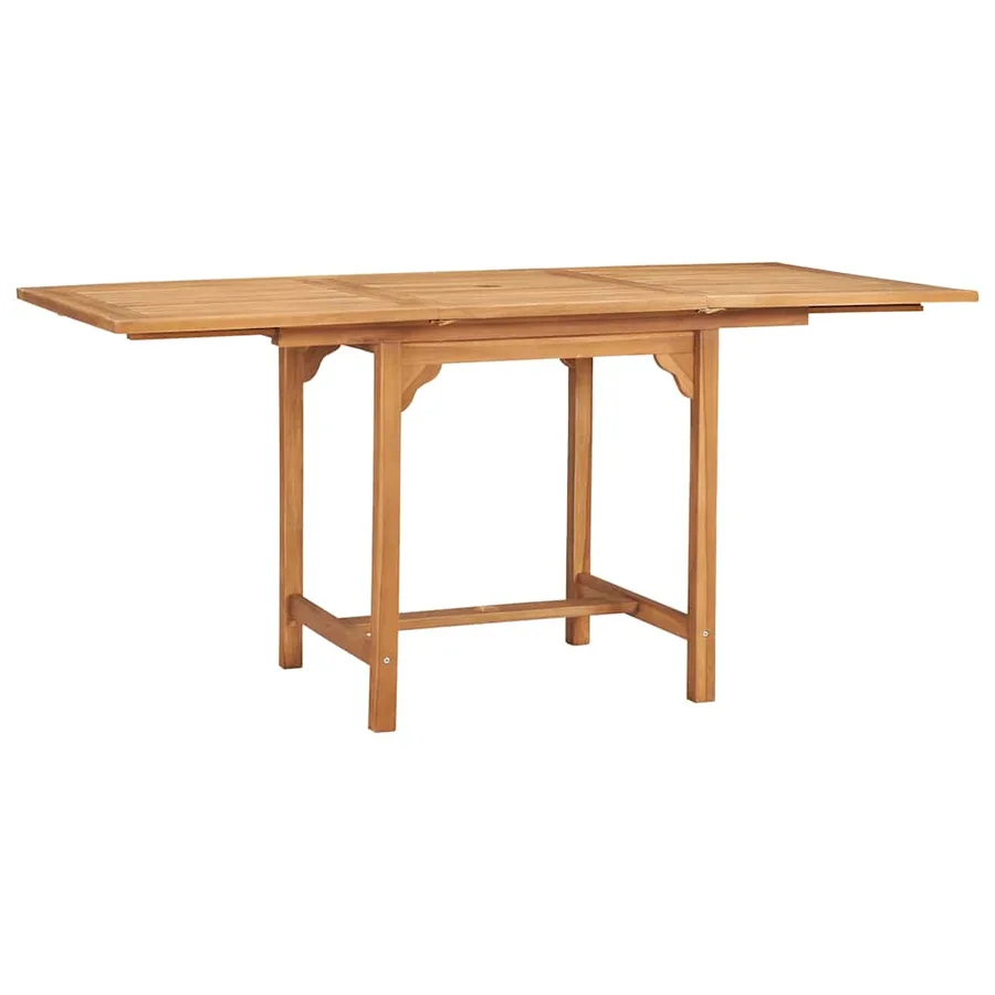Salon de jardin 7 pcs Bois de teck massif - 5