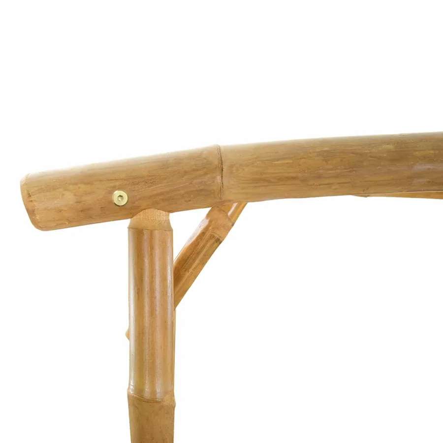 Arche de jardin Naturel 177 x 40 x 205 cm Bambou - 5