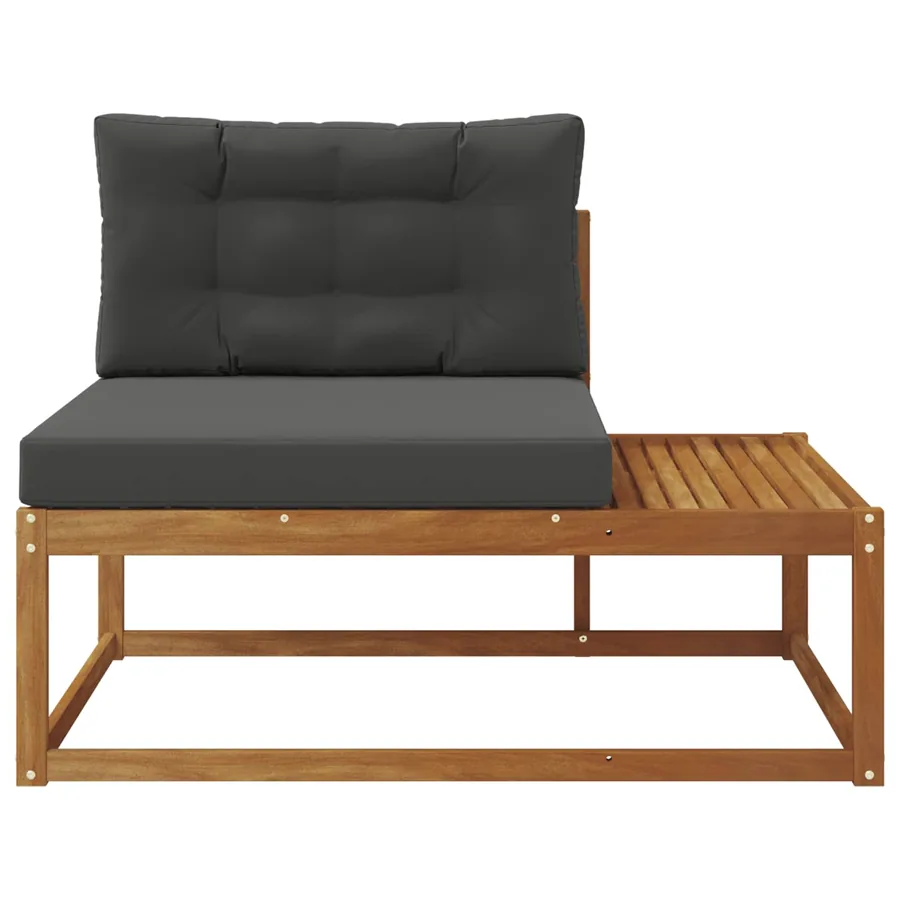 Canapé d'extérieur extrémité Naturel 115 x 83 x 73 cm - 4