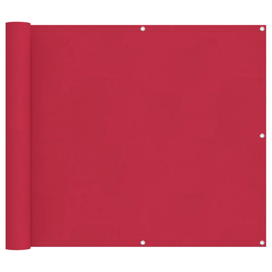 Écran de balcon Bordeaux 90 x 1000 cm Oxford alu enduit de PU - 2