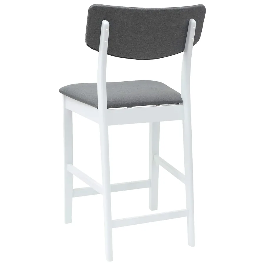 Chaises de salle à manger 2 pcs Blanc 48 x 49 x 95 cm - 7