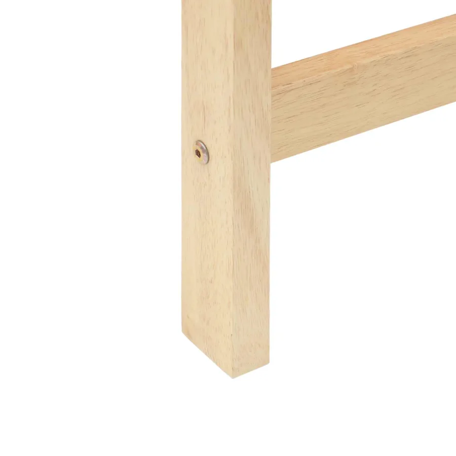 Chaises de salle à manger 2 pcs Naturel 40 x 47,5 x 99,5 cm - 8