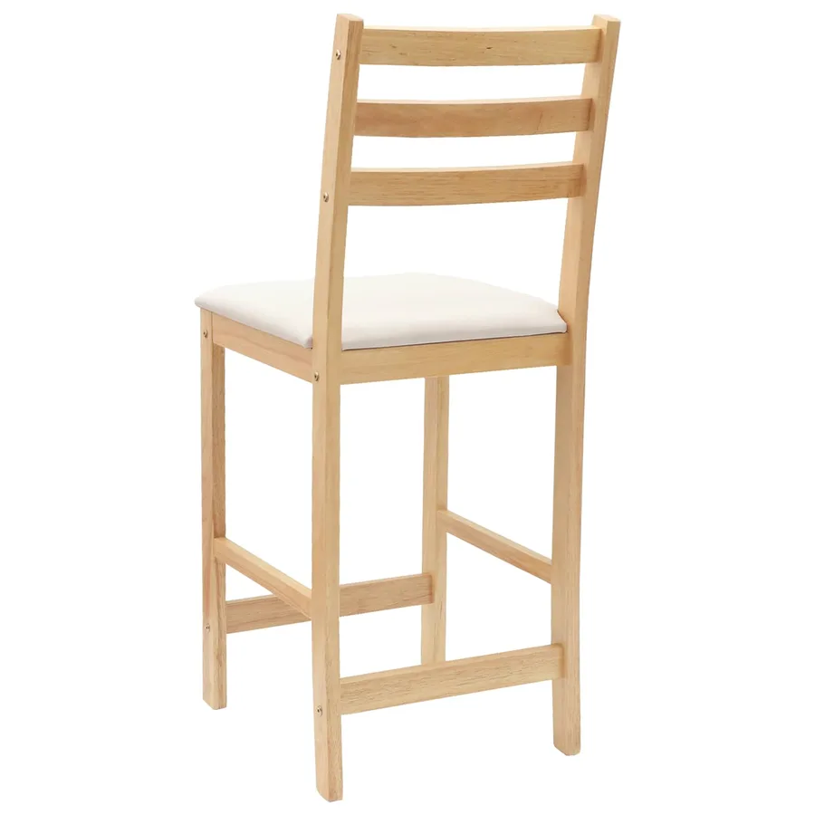 Chaises de salle à manger 2 pcs Naturel 40 x 47,5 x 99,5 cm - 7