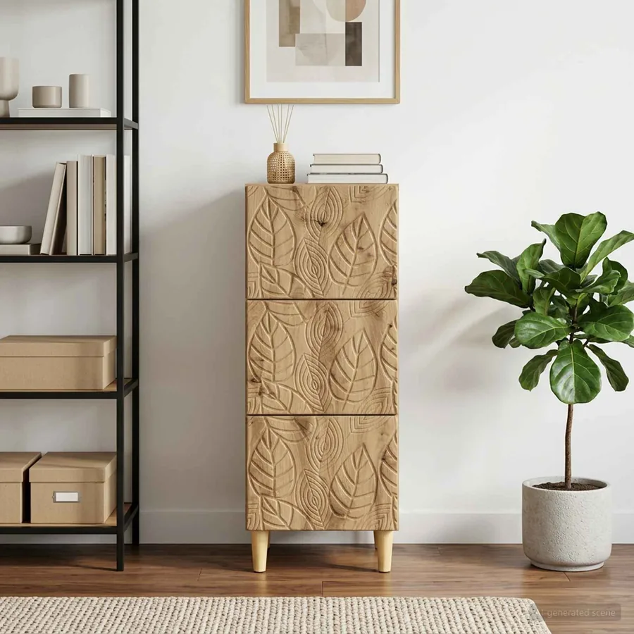 Armoire à tiroirs 33 x 34,5 x 90 cm Bois d'ingénierie
