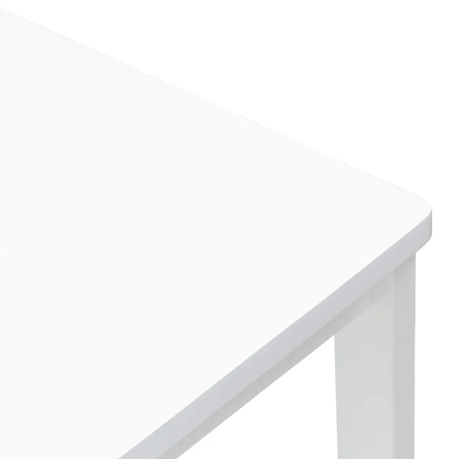 Chaises de salle à manger 2 pcs Blanc 40 x 47,5 x 99,5 cm - 9