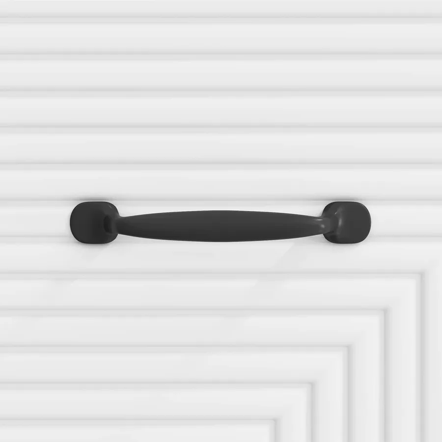 Meuble TV Blanc brillant 147 x 34,5 x 30 cm Bois d'ingénierie - 10