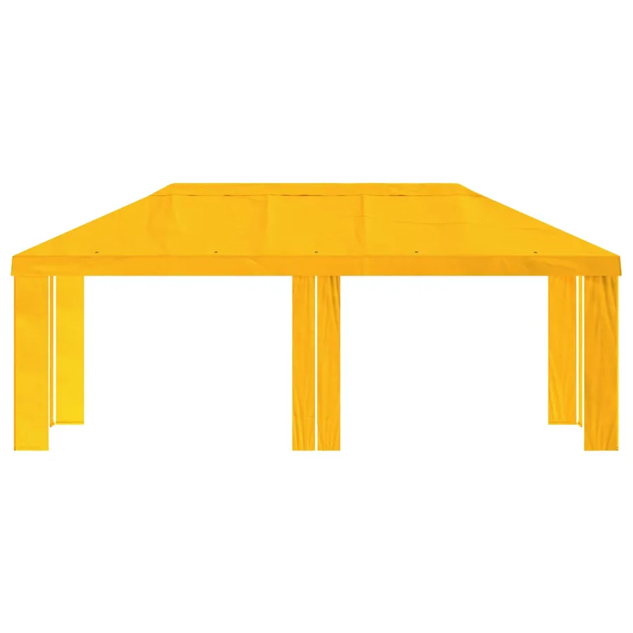 Housse de Gazebo 6 x 3 m Jaune Polyester 190 gsm - 3