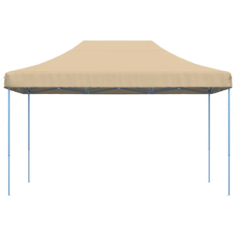 Tente de fête Beige 292 x 440 x 315 cm Tissu Oxford - 3