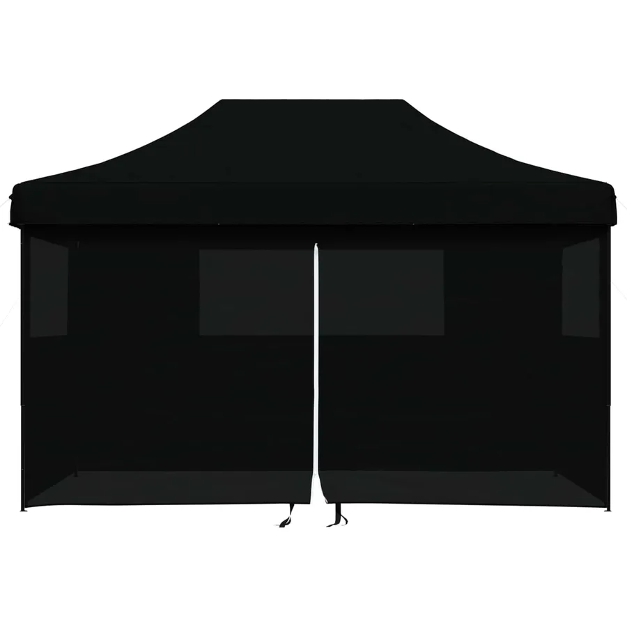 Tente de fête Noir 292 x 440 x 315 cm Tissu Oxford - 4