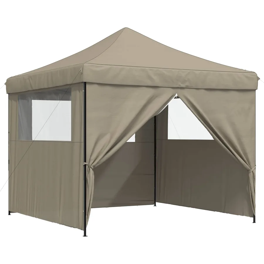 Tente de fête Taupe 292 x 292 x 315 cm Tissu Oxford - 2