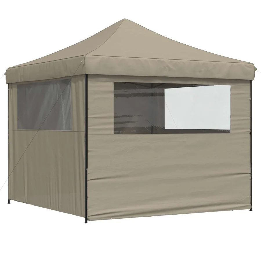 Tente de fête Taupe 292 x 292 x 315 cm Tissu Oxford - 7
