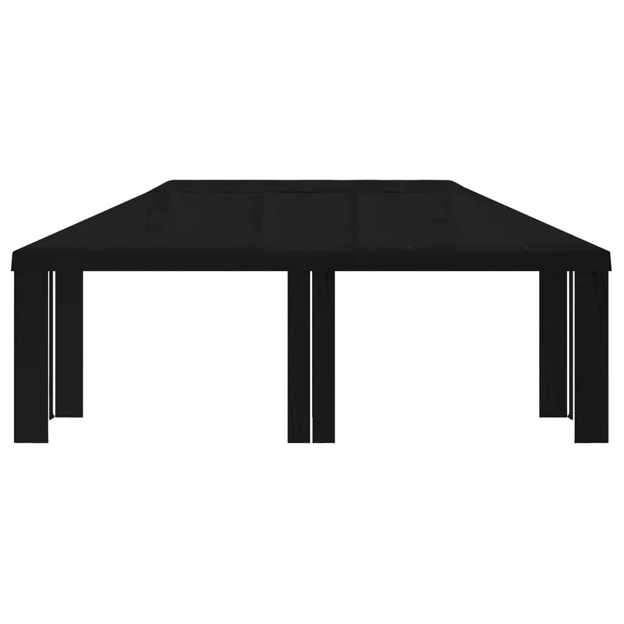 Housse de Gazebo 6 x 3 m Noir Polyester 190 gsm - 3
