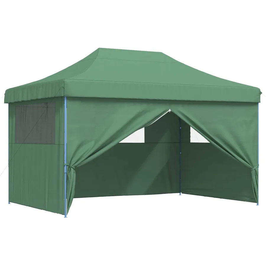 Tente de fête Vert 292 x 440 x 315 cm Tissu Oxford - 3