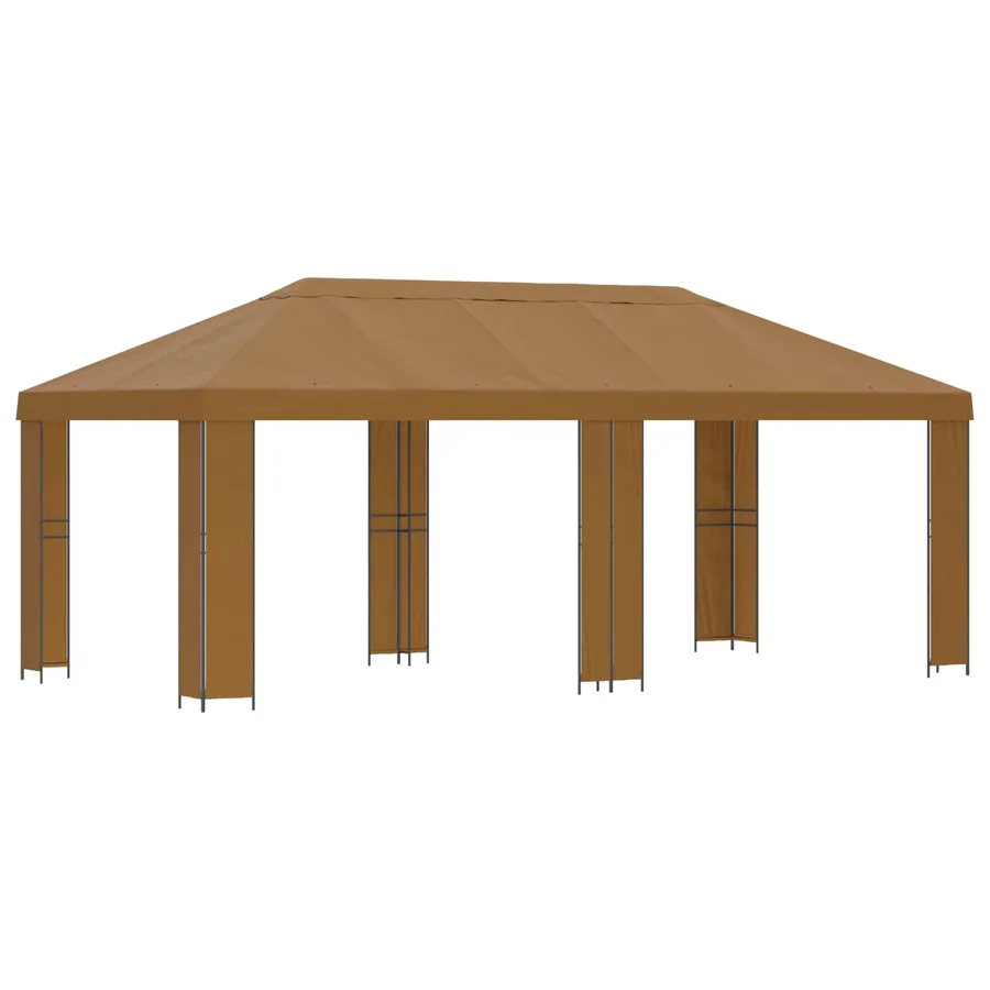 Abri de jardin 6 x 3 m Beige Polyester et Acier 190 - 2