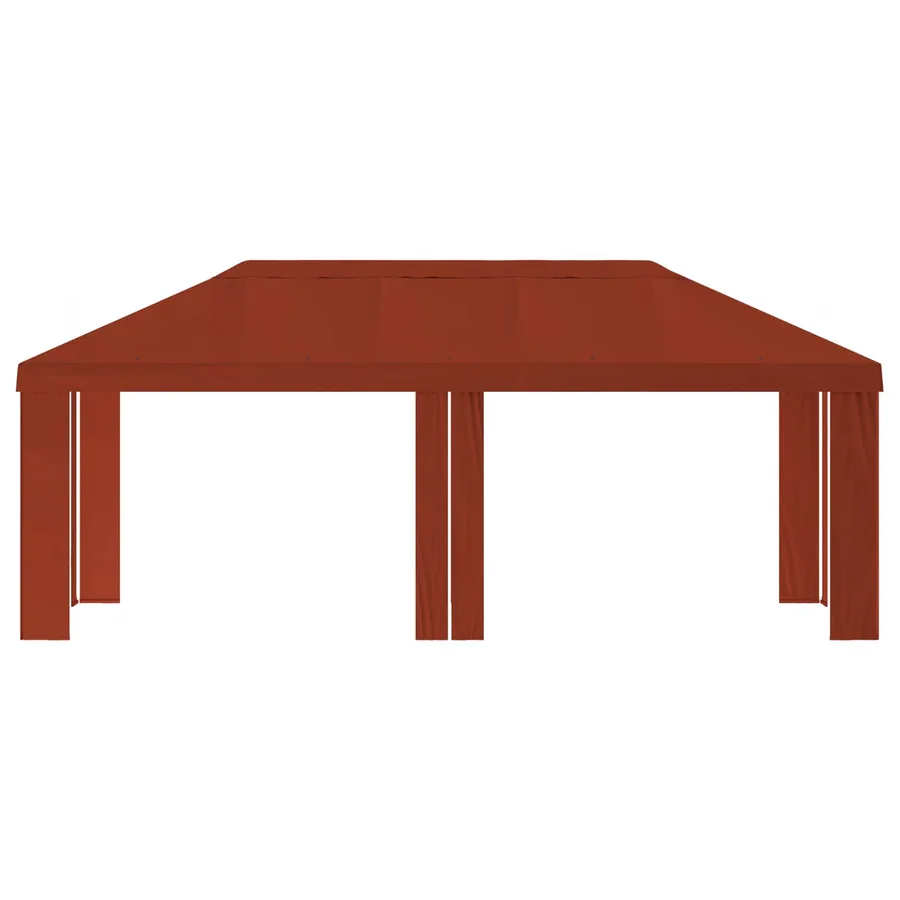 Housse de Gazebo 6 x 3 m Terre cuite Polyester 190 gsm - 3
